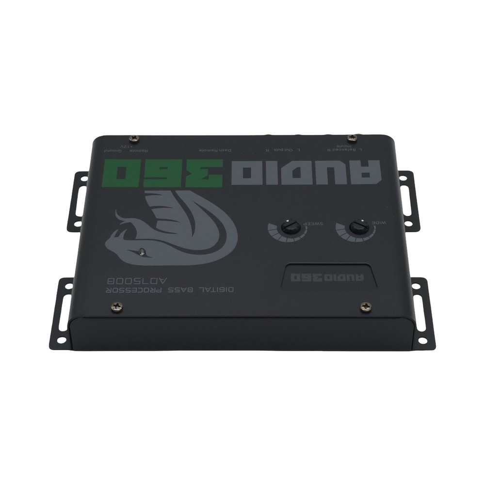 Audio360 AD7500B Digital Bass Processor with Remote Control & RCA Inputs