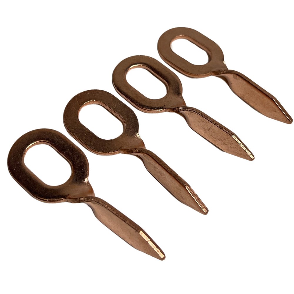 Twisted Dent Pulling Weld Tab Keys - 100 pkg of Steel Tabs