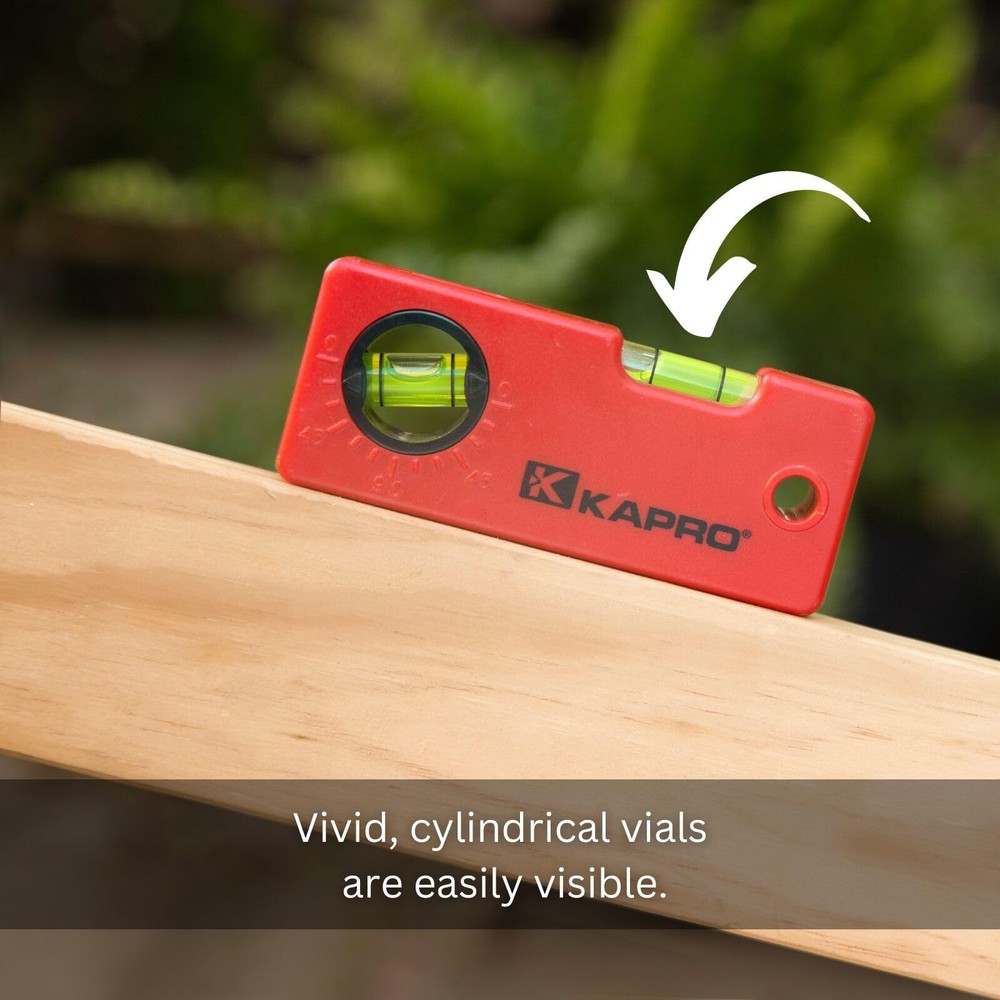 245 Mini Level With Angle Finder Features Horizontal Vial And Topscroll Adjustme
