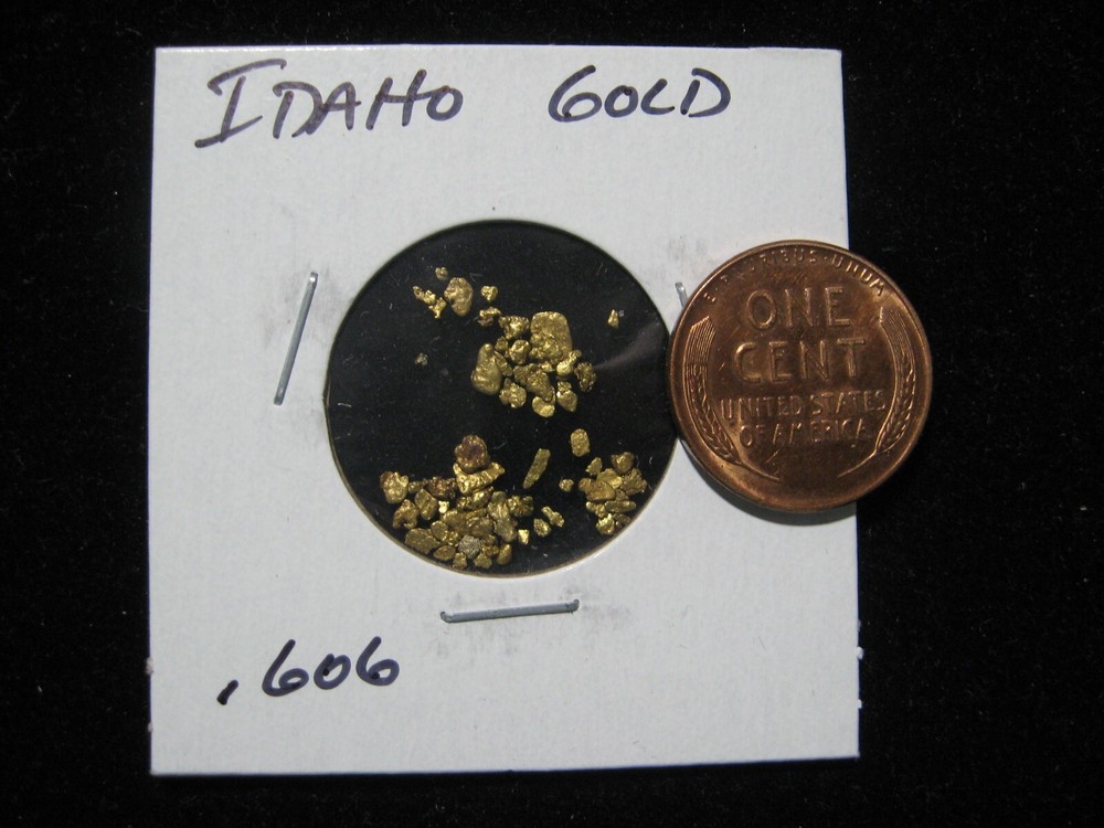 IDAHO GOLD NUGGET .606 GRAM