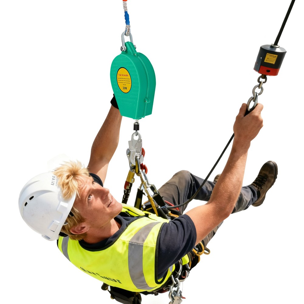 Self-Retractable Fall Arrester Fall Arrest Protector Fall Protection Gear 20m