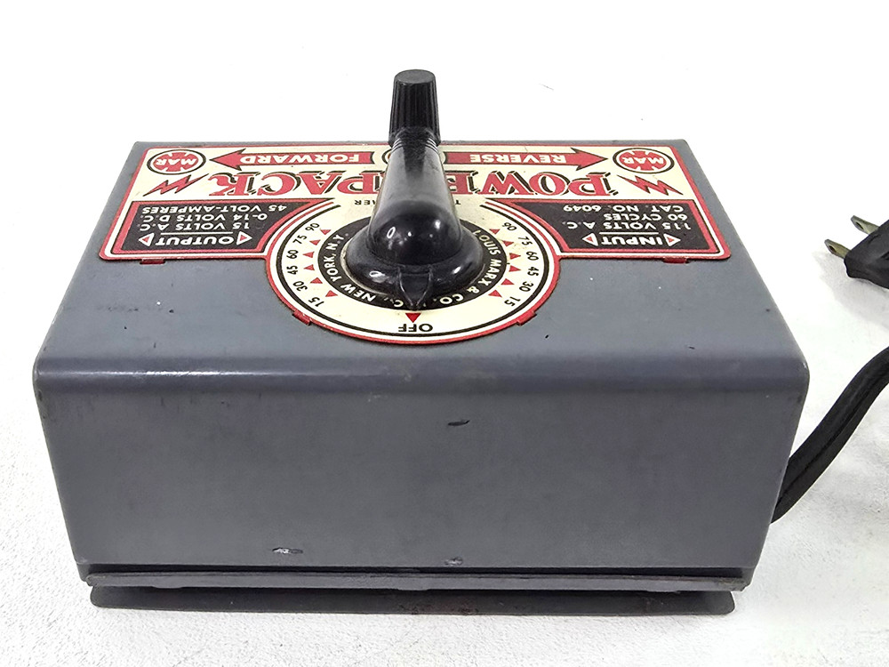 Vintage MARX Power Pack Train Transformer # 6049 Tested