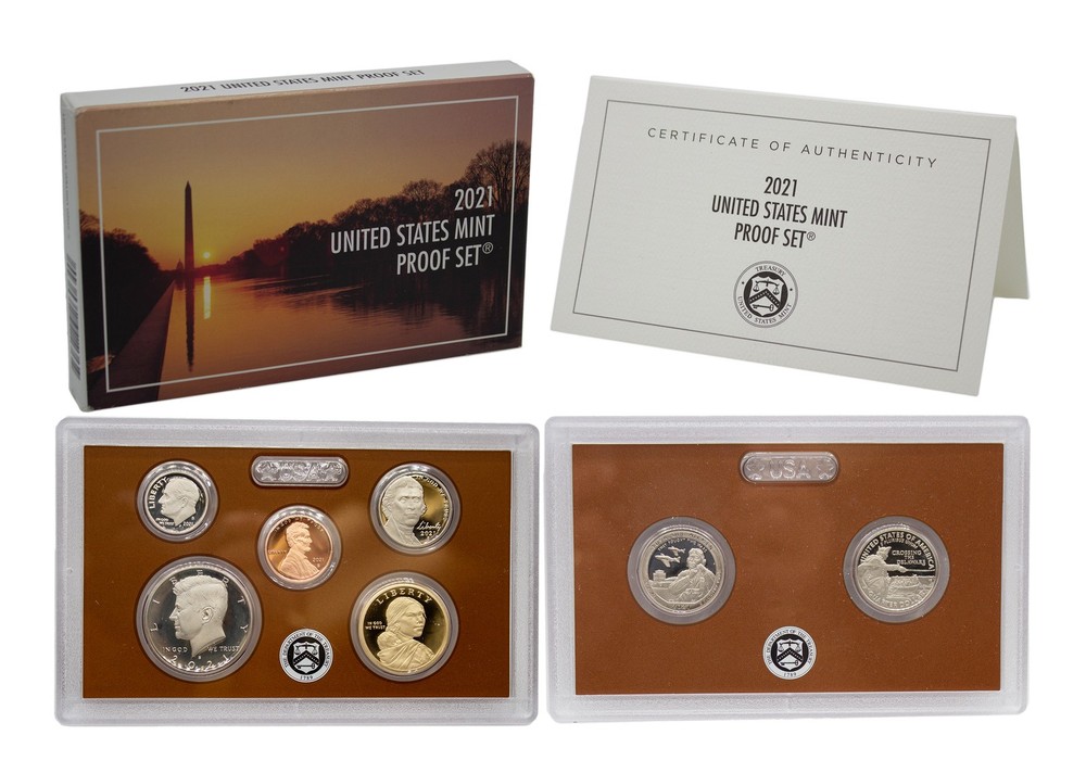2021 Proof Set CN-Clad  OGP 7 coins