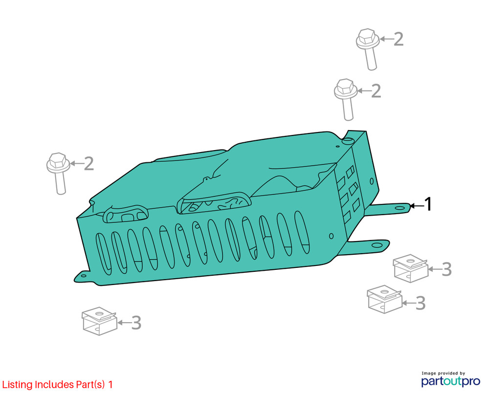 2019-2024 RAM 2500 OEM POWER INVERTER CONTROL MODULE 68302053AE