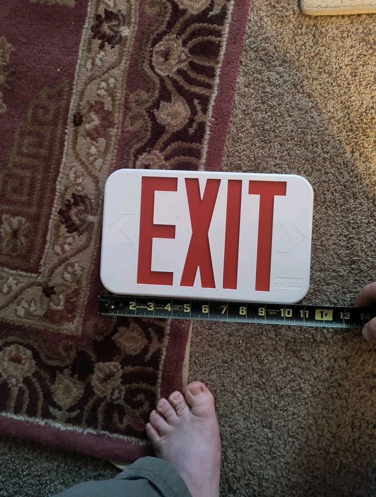 Lithonia Lighting Exit Sign