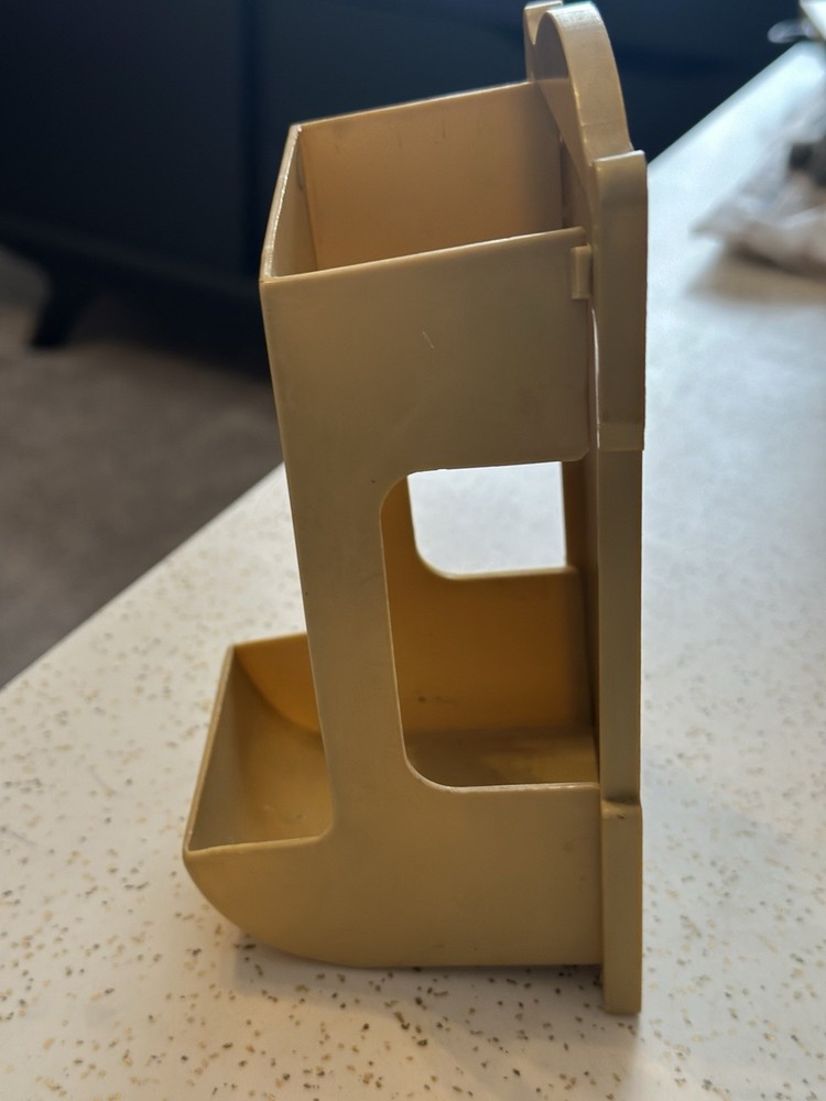 Vintage Plastic Match Box Holder Wall Mount
