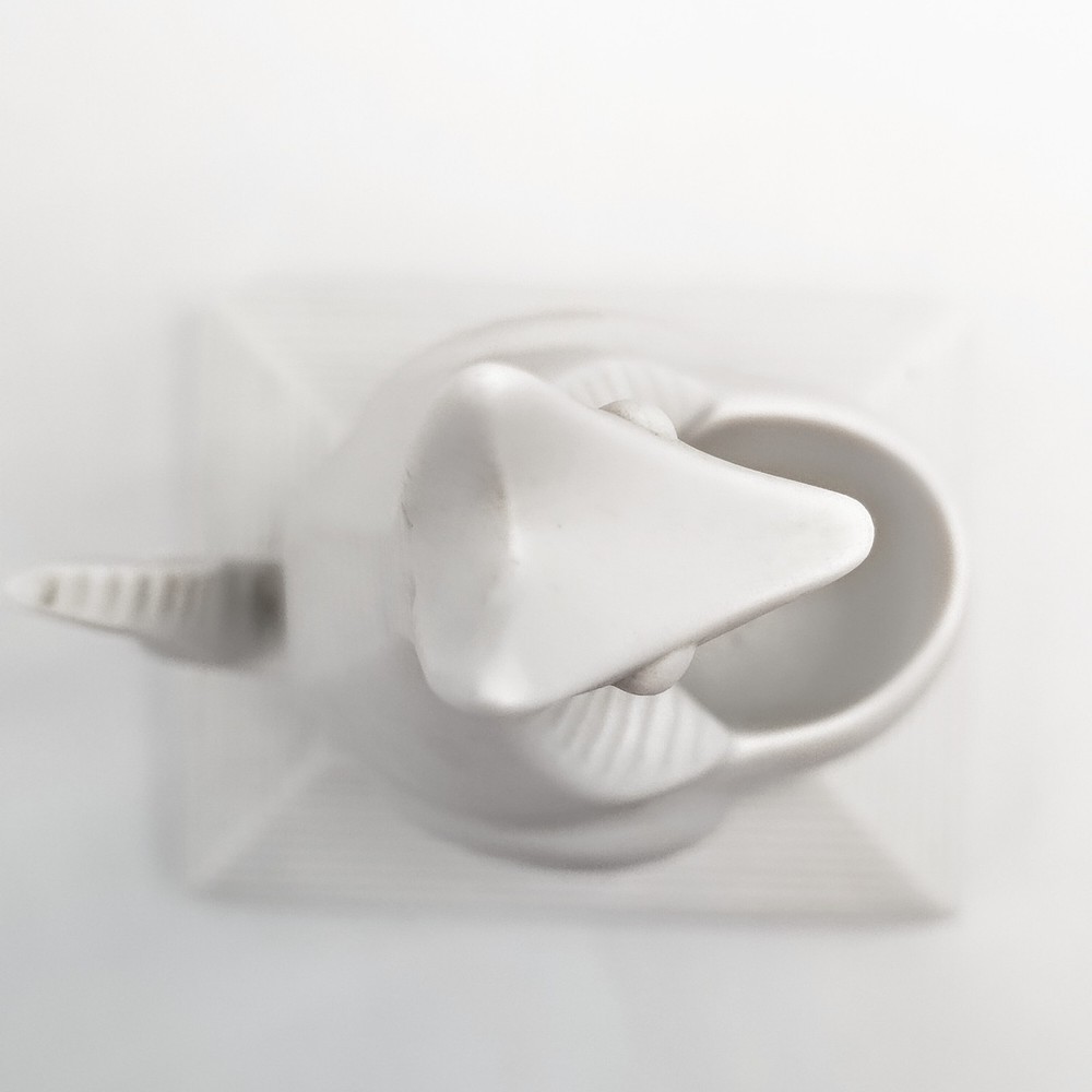 Jonathan Adler Kangaroo Match Striker Holder - White Ceramic 5.5" tall