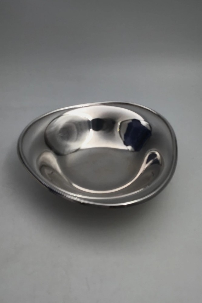 DGS Silver Triangular Bowl