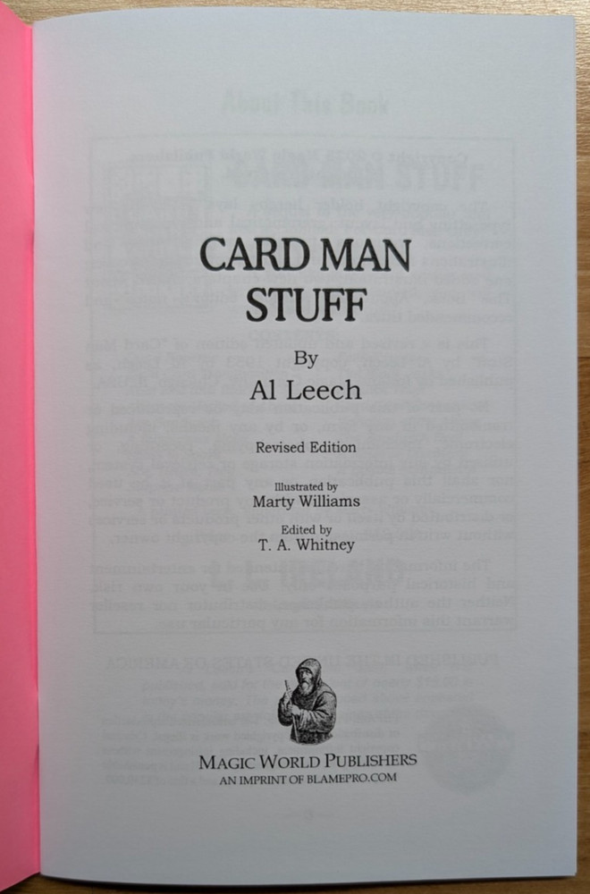 Card Man Stuff by Al Leech