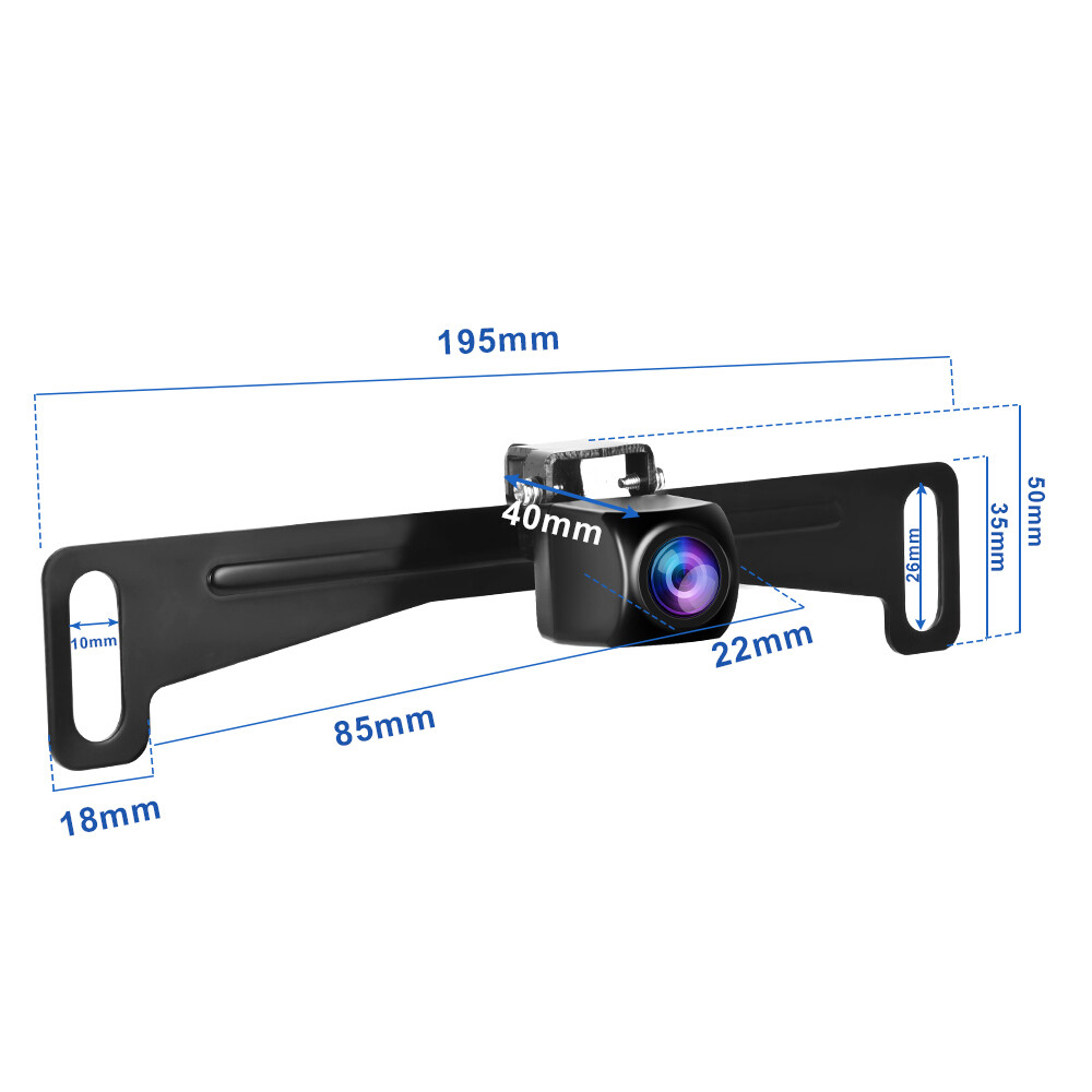 Car Rear View Camera Reverse Backup Parking System Night Vision Waterproof