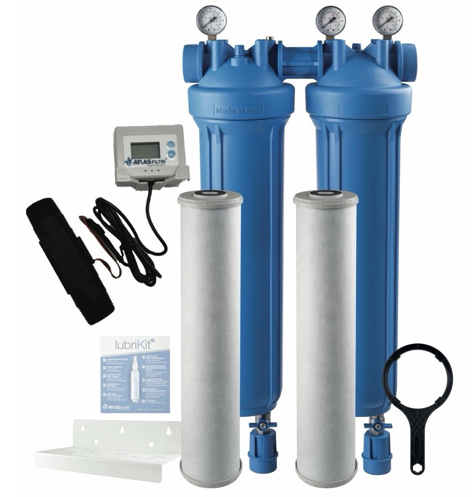 Atlas Filti Whole House / Commercial Filtration Kit #ZC1802749 DP Big 20 Duo AB