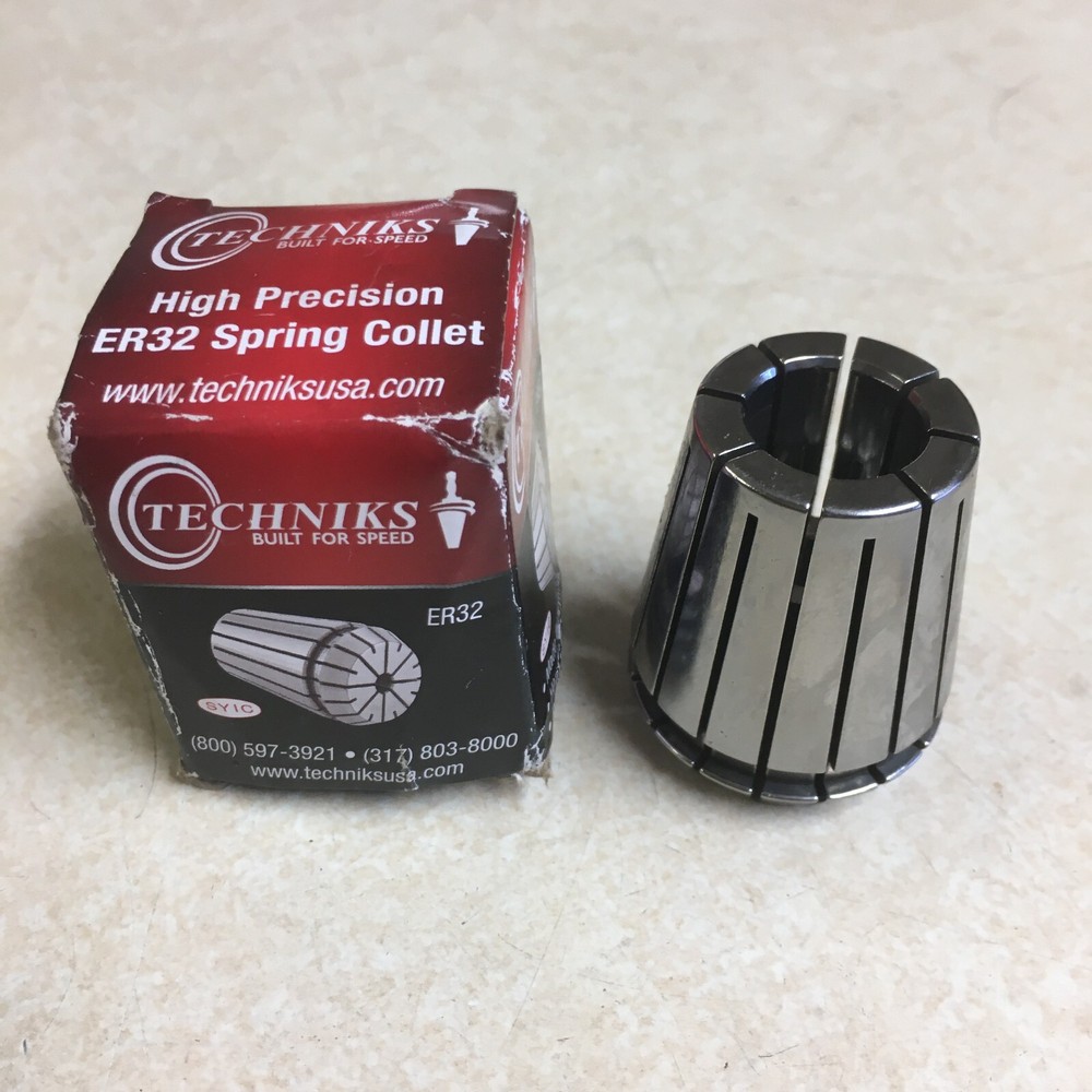 1/4" Precision ER32 Spring Collet - .0002" Techniks  No. 04232-1/4