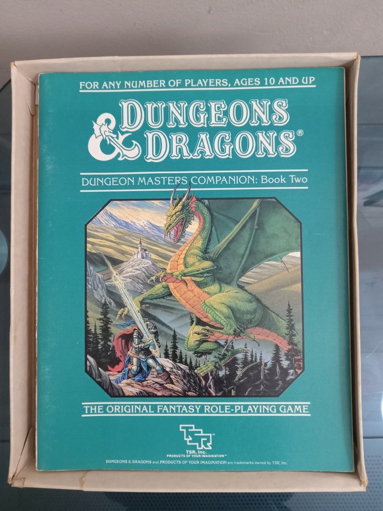 Dungeons & Dragons Fantasy Adventure Game Basic Set 1980 TSR
