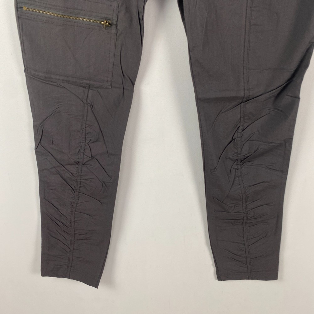 XCVI Wearables Malanda Pull On Pants Size Small Gray Pockets Mid Rise