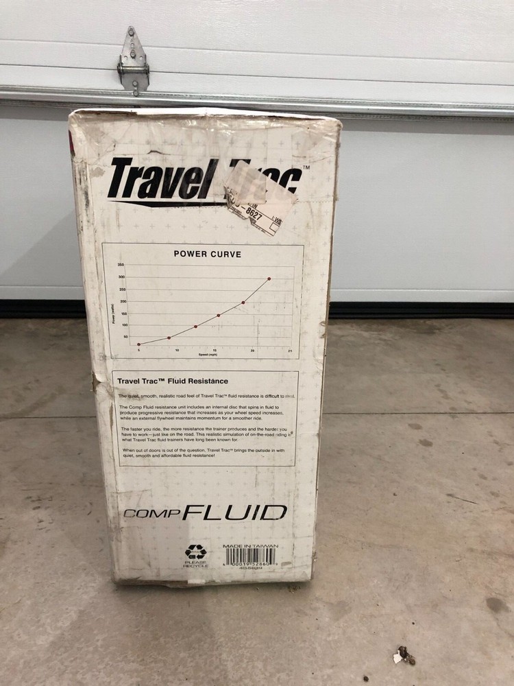 NEW Travel Trac Comp Fluid Trainer - includes front wheel block