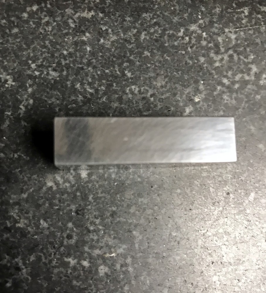 .6000 CARBIDE GAGE BLOCK Grade 2 Rectangular SOLID CARBIDE WRINGS TOGETHER WELL