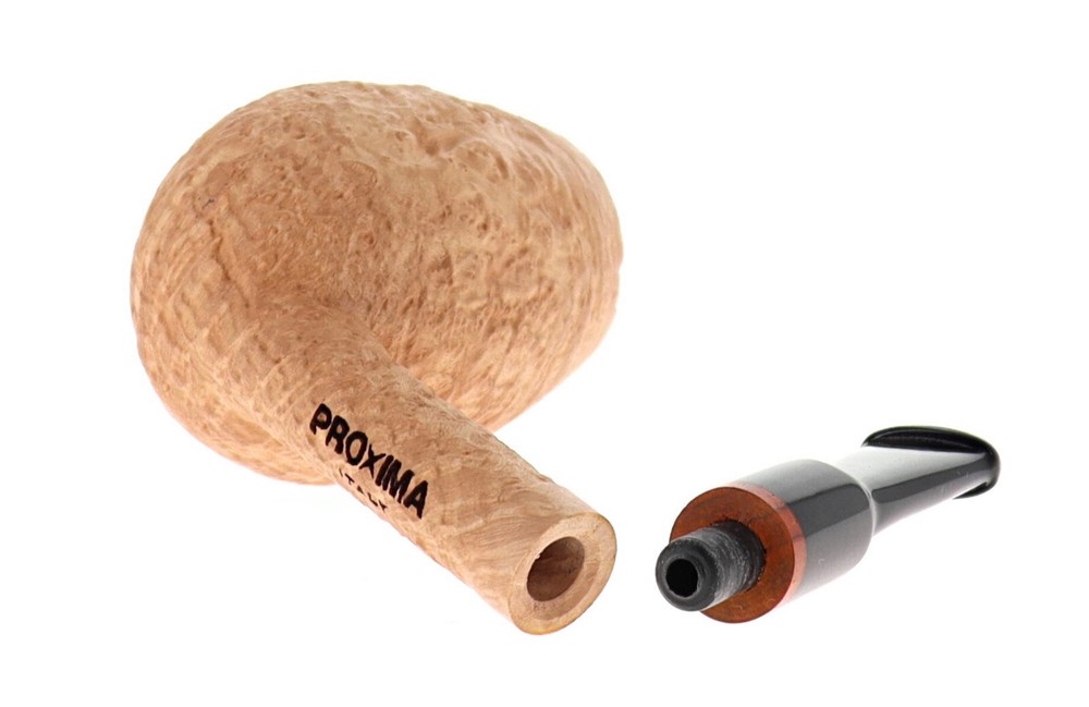 Pipe PROXIMA natural sandblasted shape straight egg