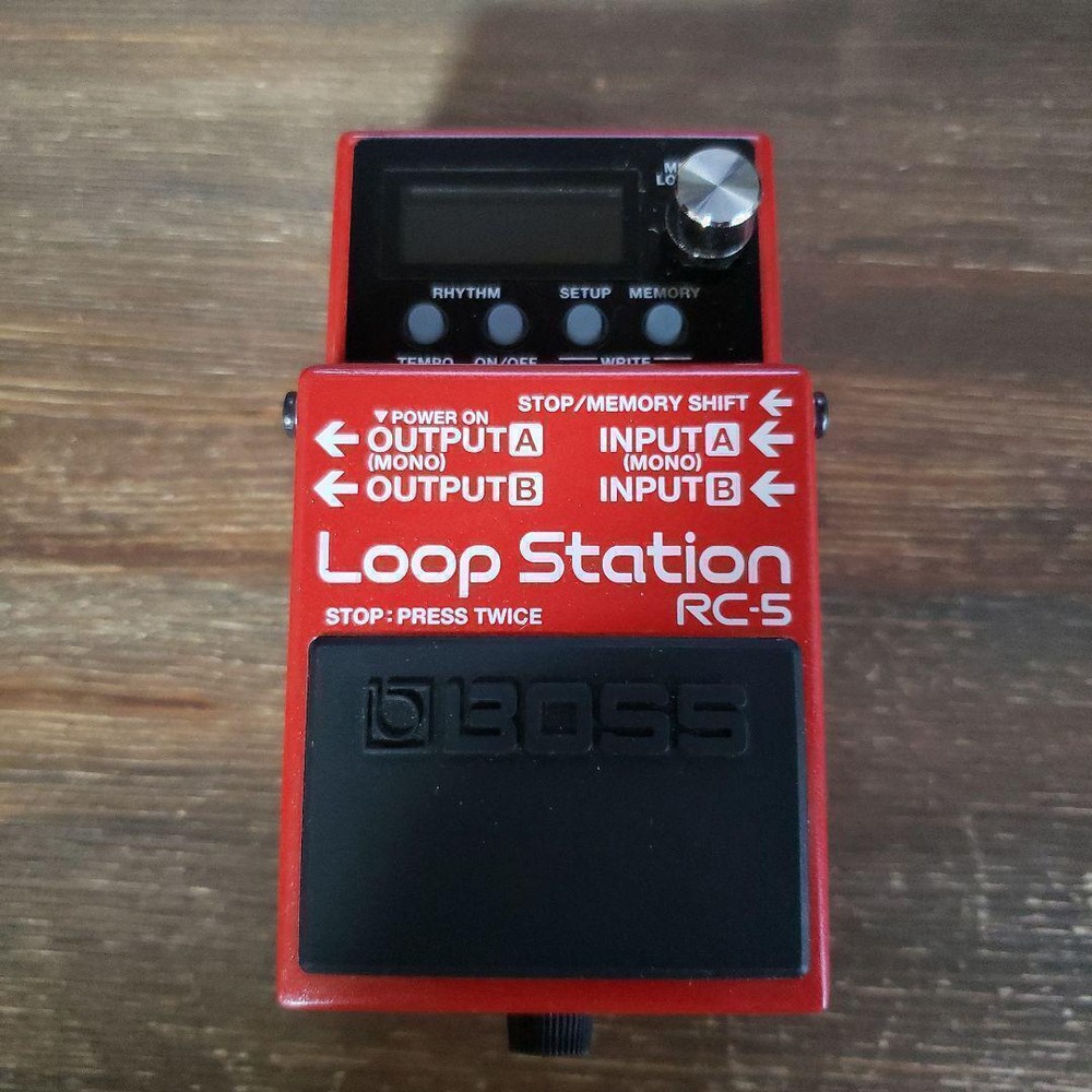 Boss RC-5 Loop Station Guitar Effects Pedal Tested Working