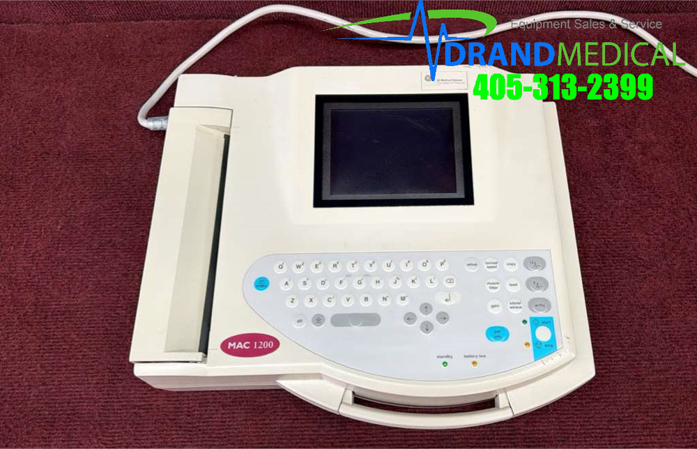 GE MAC1200 Portable ECG Unit