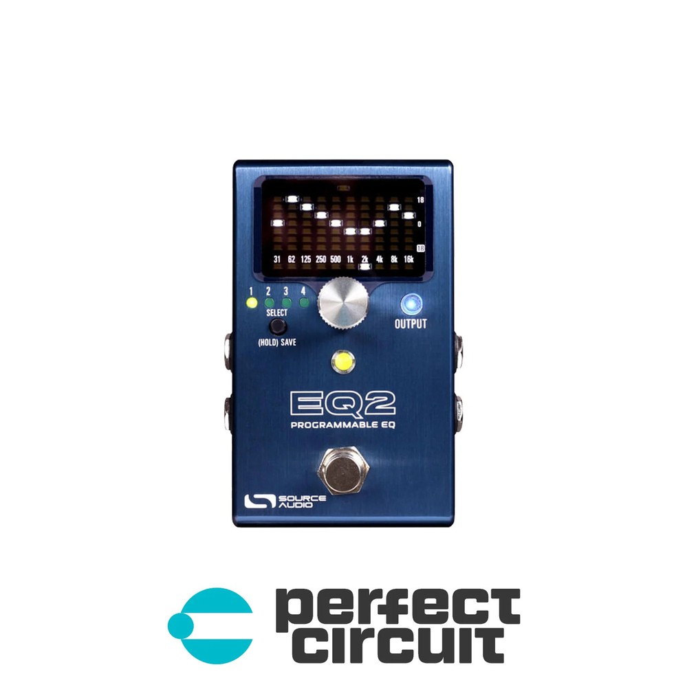 Source Audio EQ2 Programmable EQ Pedal EFFECTS - NEW - PERFECT CIRCUIT