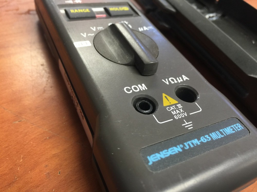 jensen jtm-63 multimeter true rms