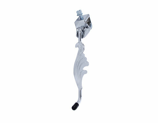 NEW! WING KICKSTAND CENTER 8 CHROME.