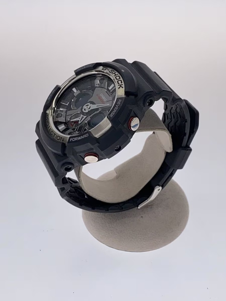 CASIO Quartz Wristwatch G SHOCK Digital Analog Rubber BLK BLK