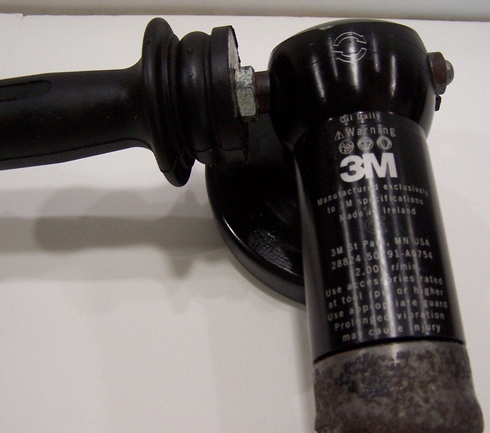 3M Angle Grinder (Model 28824) Black Air Powered ~ Pre-Owned