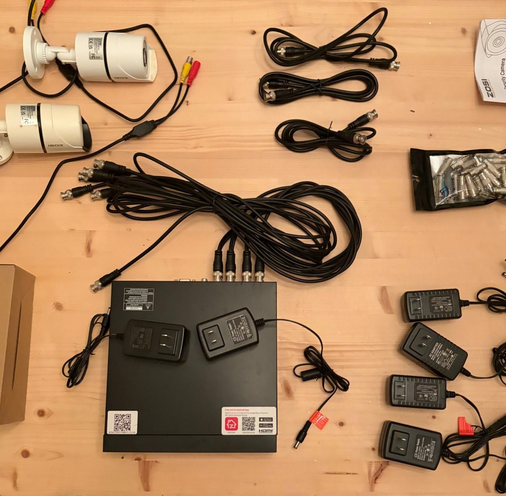 CCTV Video Recorder plus Cameras