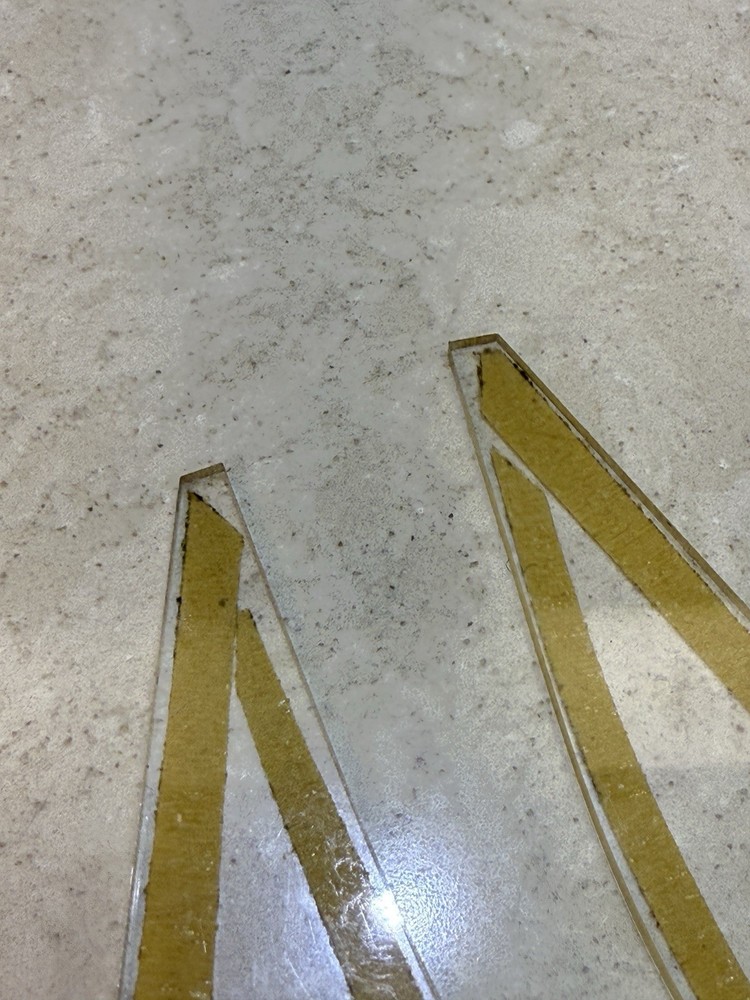 Vintage Clear Adjustable Triangle Universe Model 1400-6