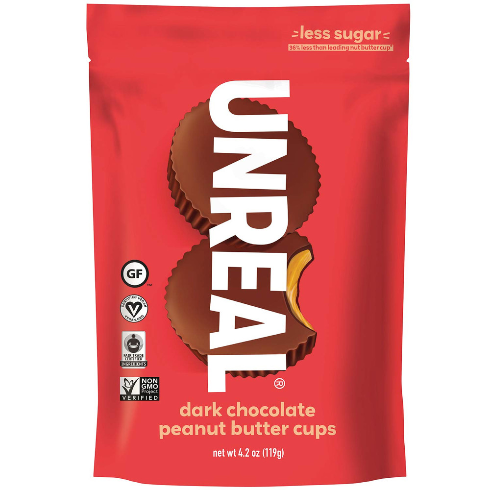 Dark Chocolate Peanut Butter Cups, 4.2 Oz