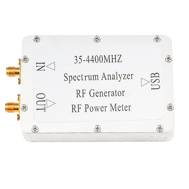 35-4400MHz USB Spectrum Analyzer RF Power Meter Signal Generator Tracking Source