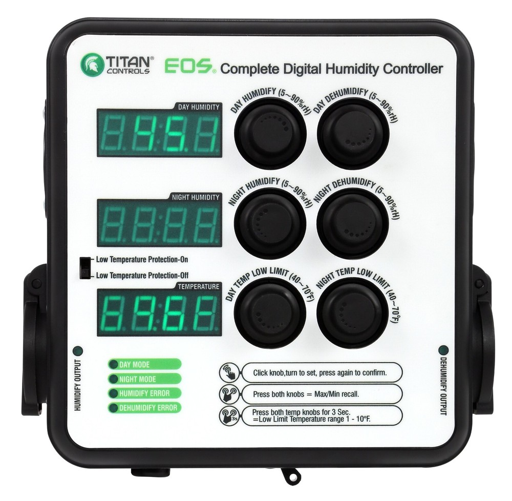 Titan Controls EOS Complete Digital Humidity Controller 14.5 Amps, 120 volts