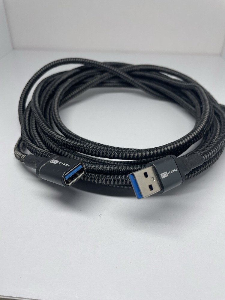 ITANDA 15FT USB Extension Cable 3.0 Cord Type A