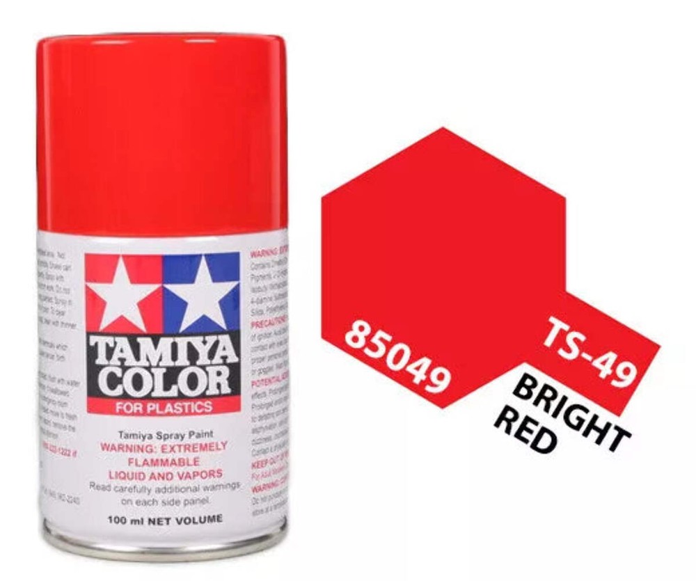 TS-49 Bright Red Lacquer Paint 100ml
