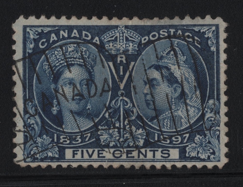 #54 Jubilee 5c Canada used well centered