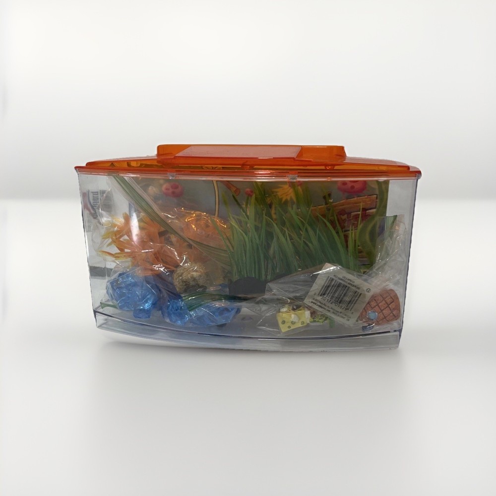 SPONGEBOB BETTA TANK KIT WITH ADDITIONAL ACCESSORIES