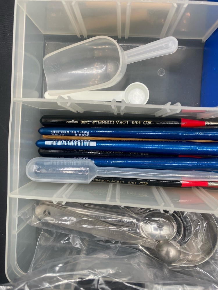Assorted Modeling Tool Kit Brushes, Picks, Holders With Magnets And More A6