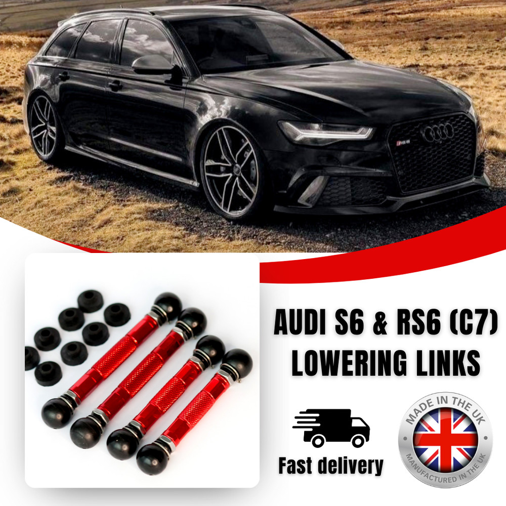 AUDI RS6 EVOLUTION LOWERING LINKS KIT S6 C7 (ADV. PRECISION ADJUSTMENT) MODULE