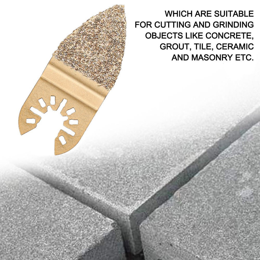 Oscillating Multitool Attachments with Superior Carbide Grit Technology