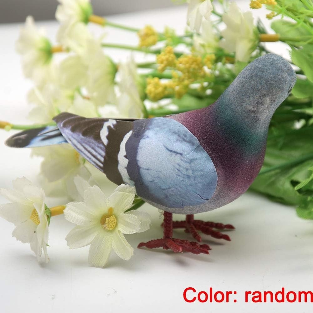 Simulation Foam Pigeon Model,Artificial Imitation Animal Fake Random