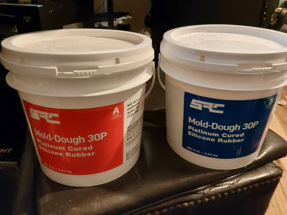 SRC sculpture  mold making putty