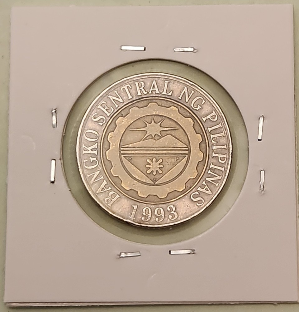 Philippines coin, 10 Piso, 2002
