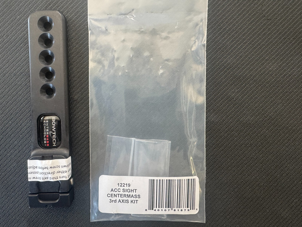 Bowtech Centermass 3rd Axis Kit Gen 1 2024 Core SS and Core SR