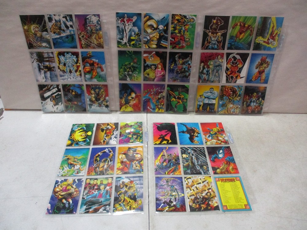 1992 Marvel Wolverine From Then Till Now II Complete Set A