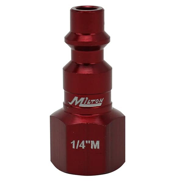 ColorFit Coupler & Plug Kit - (M-Style, Red) - 1/4" NPT, (7-Piece)