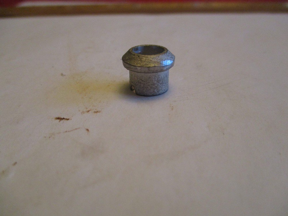 MARX REPLACEMENT SILVER METAL DOME TOP INSERT FOR SMOKE UNIT
