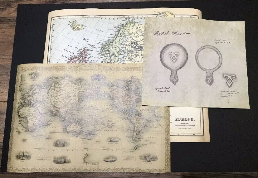 Shadowhunters Original Map & Poster Bundle 3