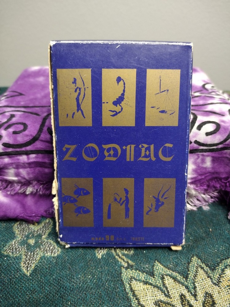 Zodiac Cards Moda 90 Vintage Oracle Tarot