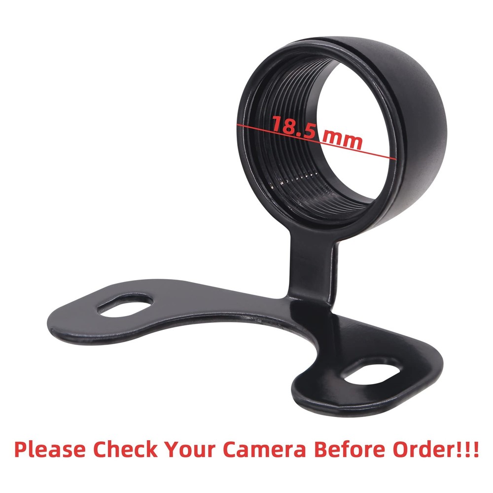 iSaddle Round Car Rear Camera Mounting Bracket Kit - Vehicle Backup Camera Bu...